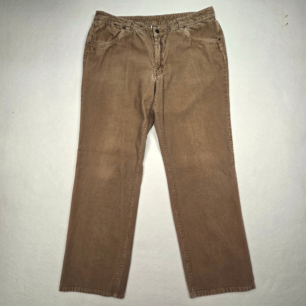 Patagonia‎ Corduroy Pants Mens 38x31 Brown Organic Cotton Straight